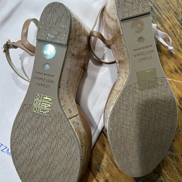 Brand New Stuart Weitzman Palmina wedge, size 8.5 - Picture 2 of 4